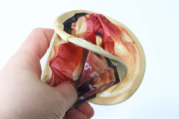 折りたたみうちわ（ホットケーキ）　コンパクト