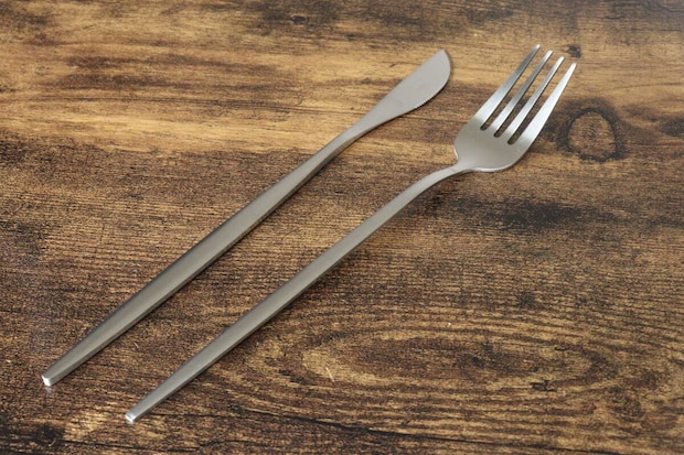 デザートナイフ（slimly）　デザートフォーク（slimly）