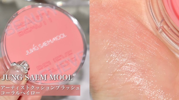 JUNG SAEM MOOL　アーティストクッションブラッシュ　コーラルヘイロー