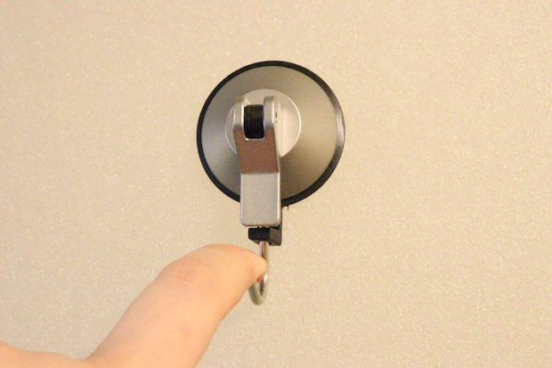 ダイソーのキッチンツールフック ジェル吸盤は耐荷重800g