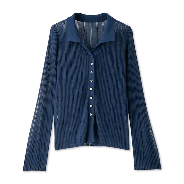 2026春しまむらmumuコラボシアーカーディガン