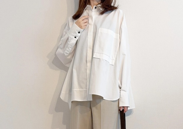 春の「白シャツ」は着こなし次第でもっと可愛くなる♡定番なのにおしゃれ見え！大人の着まわし術