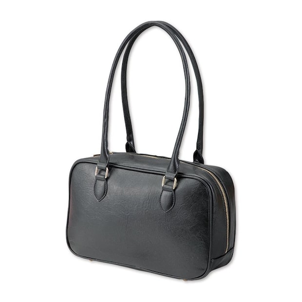 しまむらのアンティークボストンバッグ（Hina×Kanna×あさどん）