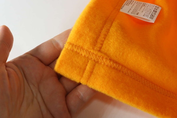 非常用圧縮毛布　縫製