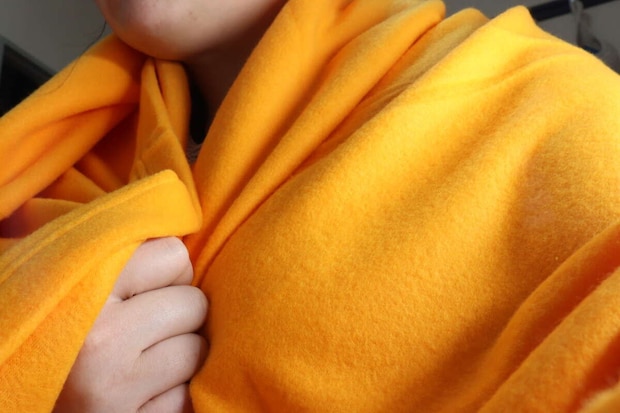 非常用圧縮毛布　使用例