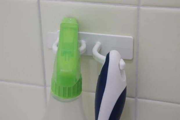 ダイソーのHAGASEL HOOK ROUND（ストレッチタブ）の使用例