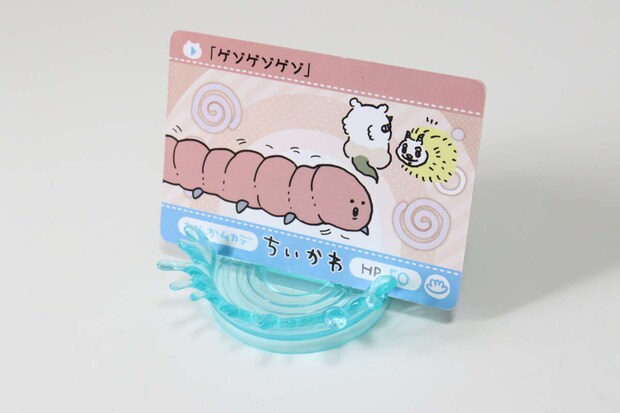 セリアの水面スタンドの使用例