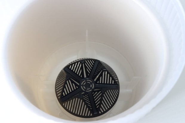 ダイソーの鉢底ネット8cmの使用例