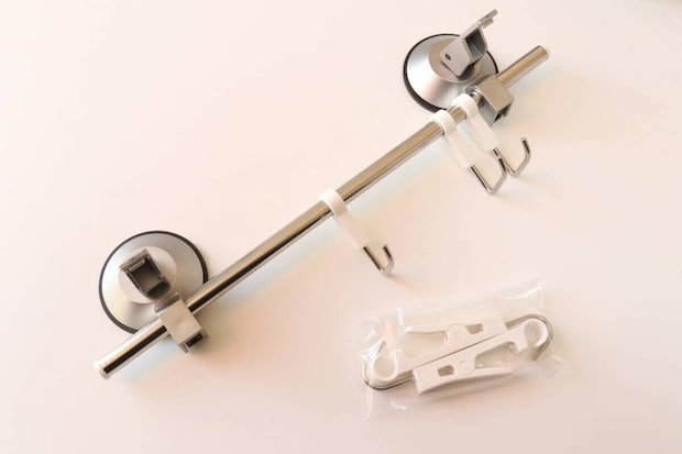 ステンレス5連クリップ＆フック