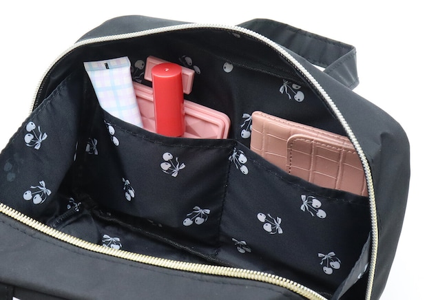 宝島社雑誌付録のsweet5月号のジル バイ ジルスチュアートの持ち手つきビッグリボンポーチ6