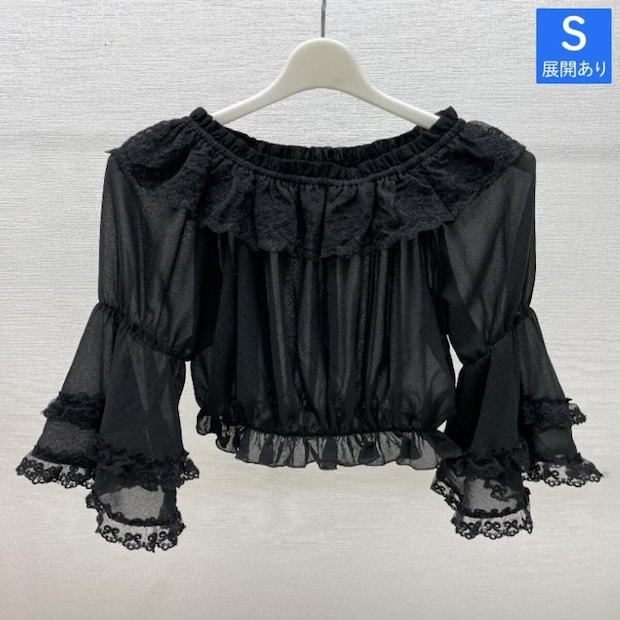 しまむらのシアーブラウス（眞白ありす）