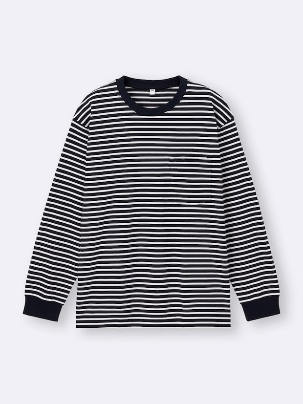 2026gu春大人女性おすすめヘビーウェイトクルーネックT