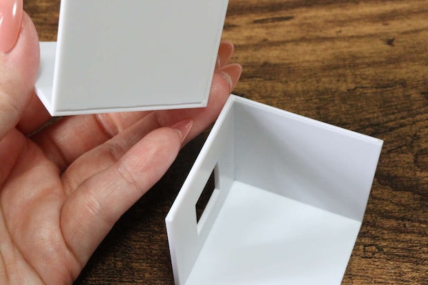 セリア ミニチュア1Rワンルーム セリアのミニチュア1Rワンルームは積み重ねて連結できる