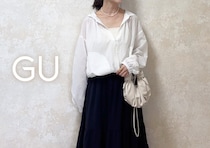 アラフォーのGU「シアーパーカ」着こなし術♡体型カバーも叶う！春の着回し3コーデ