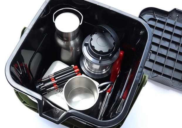 ダイソー　座れるボックス　収納