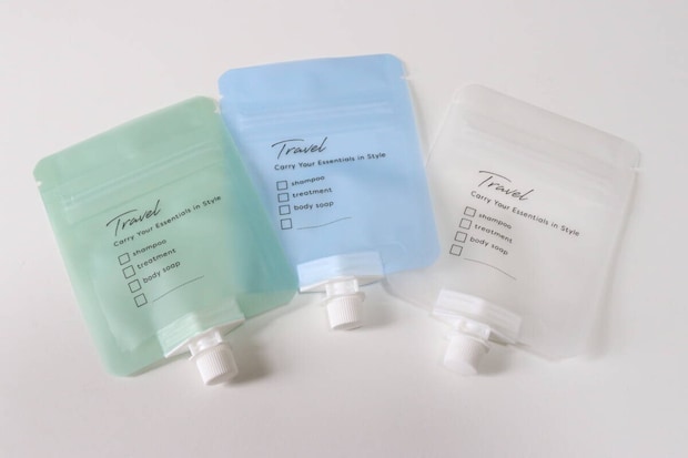 2wayパウチ3P　デザイン