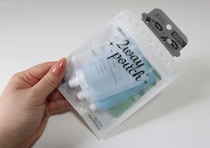 ついにハイブリッドタイプ出た！より安心して持ち運べる！もう手放せない100均詰め替えパウチ