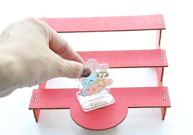 ダイソー 2WAYひな壇 使用例 ダイソー 2WAYひな壇 使用例