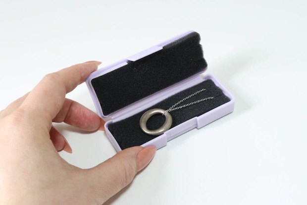 セリア クッション付きアクセサリーケース 大 セリアのクッション付きアクセサリーケース 大の使用例