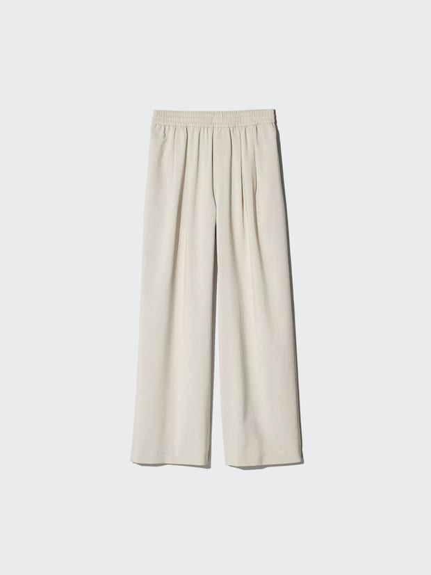 イージータックパンツ 2026春ユニクロ大人女性おすすめイージータックパンツ