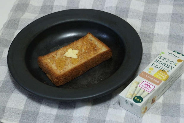 スティックハニープラス トーストに合う蜂蜜 使用例 スティックハニープラス トーストに合う蜂蜜 使用例