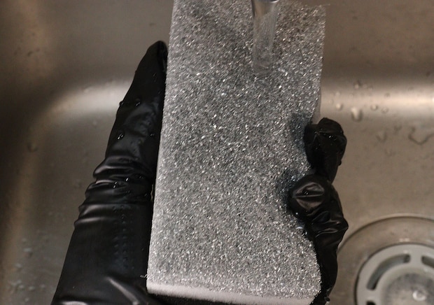 ダイソー シンク洗いスポンジ ダイソー シンク洗いスポンジ アルミ