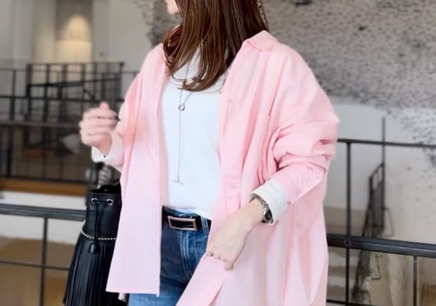 そのまま着るとダサ見え?cocaシャツで垢抜ける着こなしポイント&春コーデ2選