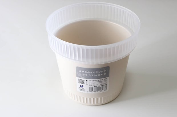 セリアの観察できる植木鉢