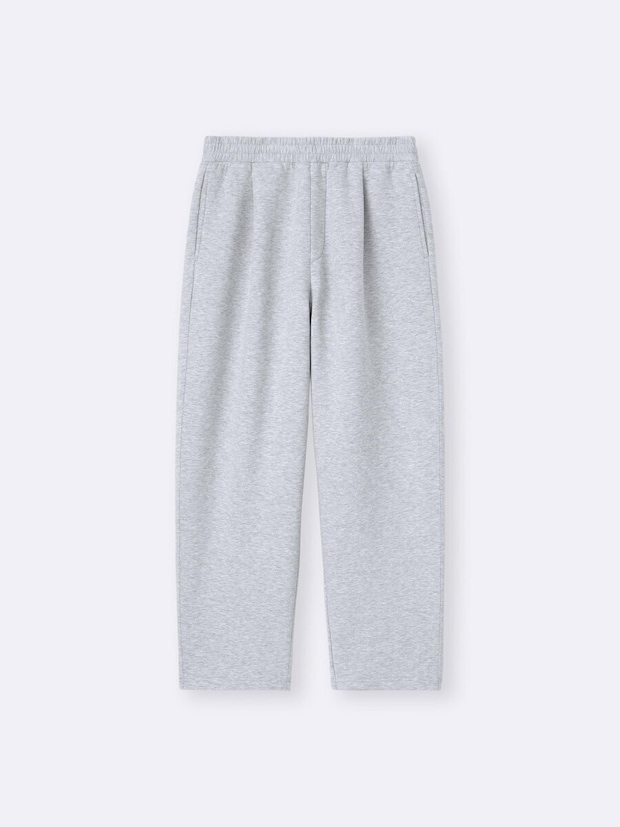 2026春gu大人女性おすすめパフスウェットキャロットパンツ