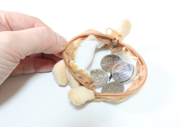 100均で運命の出会い…「目が合った瞬間カゴにいれちゃったよ」可愛すぎるコインケース