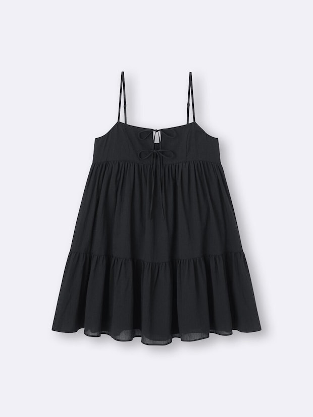 GUのキャミソールチュニックワンピース