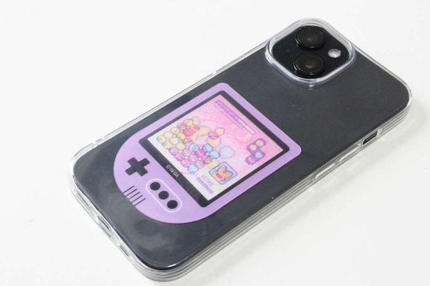 レンチキュラーステッカー（ぷよぷよ、B）　使用例