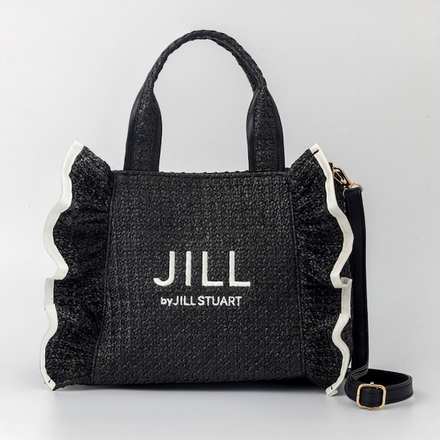 JILL by JILL STUART BOOK かごバッグ BLACK ver.