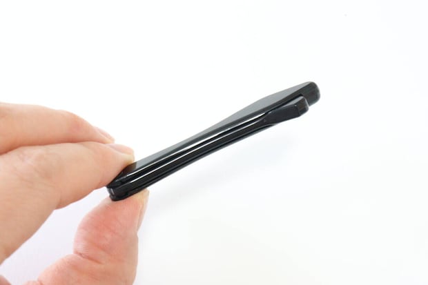 ダイソーのコンパクトなマスカラコーム（ステンレス製）