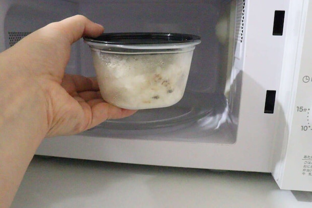 すのこ付きごはん容器　電子レンジ