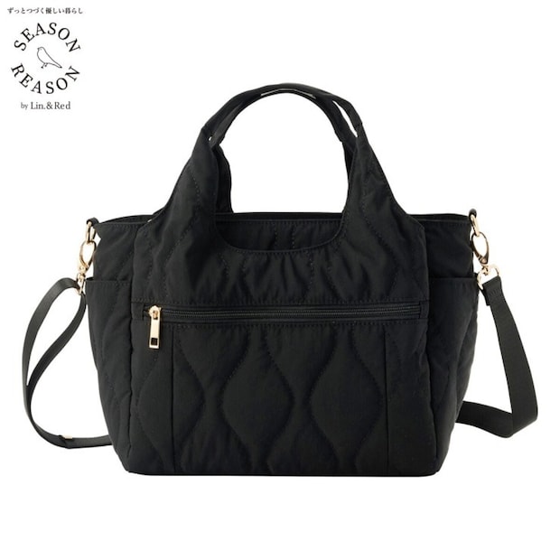 しまむらのキルティング2WAYバッグ（SEASON REASON）
