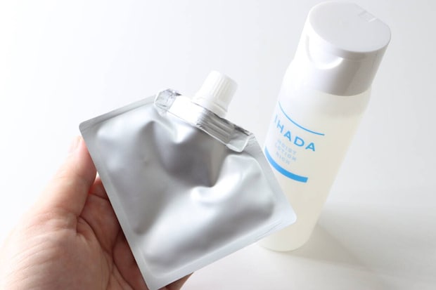 使い切りアルミパウチ20ml 3枚入　使用例