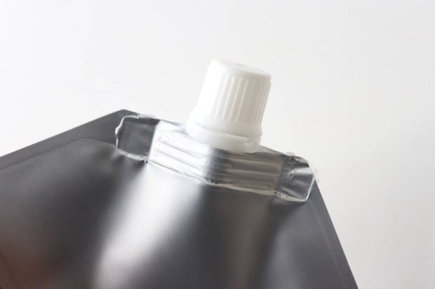 使い切りアルミパウチ20ml 3枚入　キャップ
