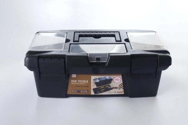 ダイソーのビット収納付き工具箱