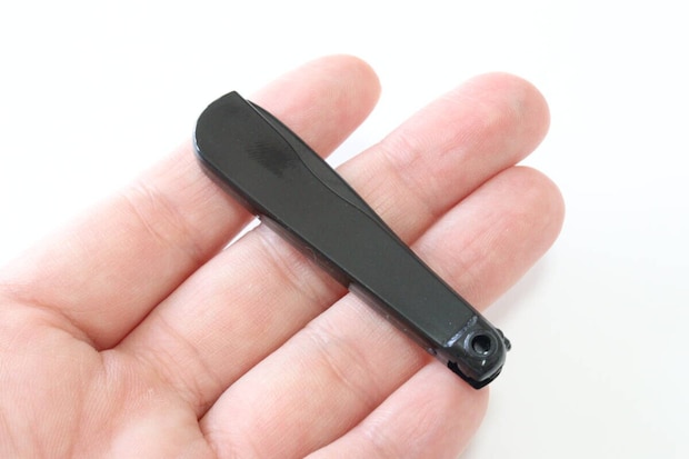 マスカラコーム（折りたたみ）　サイズ感