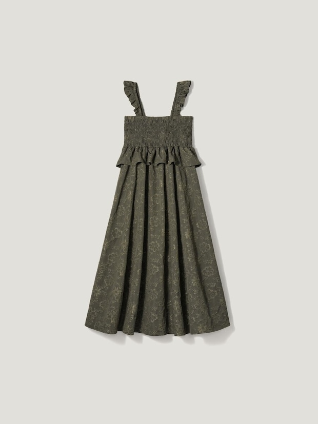 2026gu春夏大人女性おすすめスモッキングワンピース