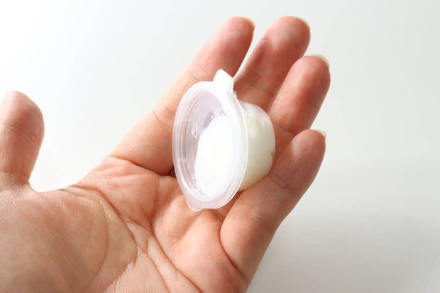 使い切りクリームケース 6個入　使用例