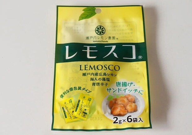 ダイソーのヤマトフーズ レモスコ 6袋入り