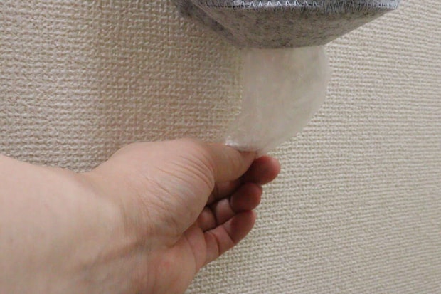 レジ袋ストッカー　袋取り出し