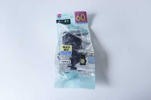 Dバルくん虫こないでネット（掛け置きタイプ、ねこ型）　パッケージ