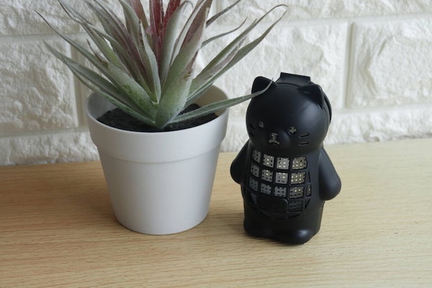 Dバルくん虫こないでネット（掛け置きタイプ、ねこ型）　据え置き