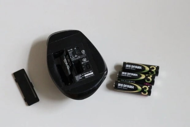 ダイソーのアイリスオーヤマのアルカリ乾電池は10年間長期保存できる