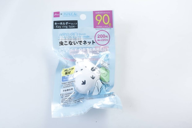 ダイソー　Dバルくん虫こないでネット（おでかけ、シマエナガ型）　パッケージ