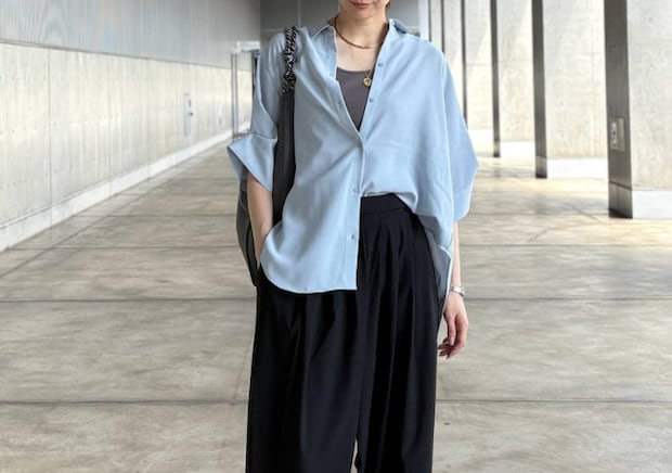おしゃれな人は「ブルーシャツ」を選んでる！真似するだけで周りと差がつく♡春の5style
