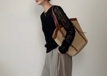 大人のシアートップスは”黒”がおすすめ！上品に垢抜ける♡春の透け感コーデ5style